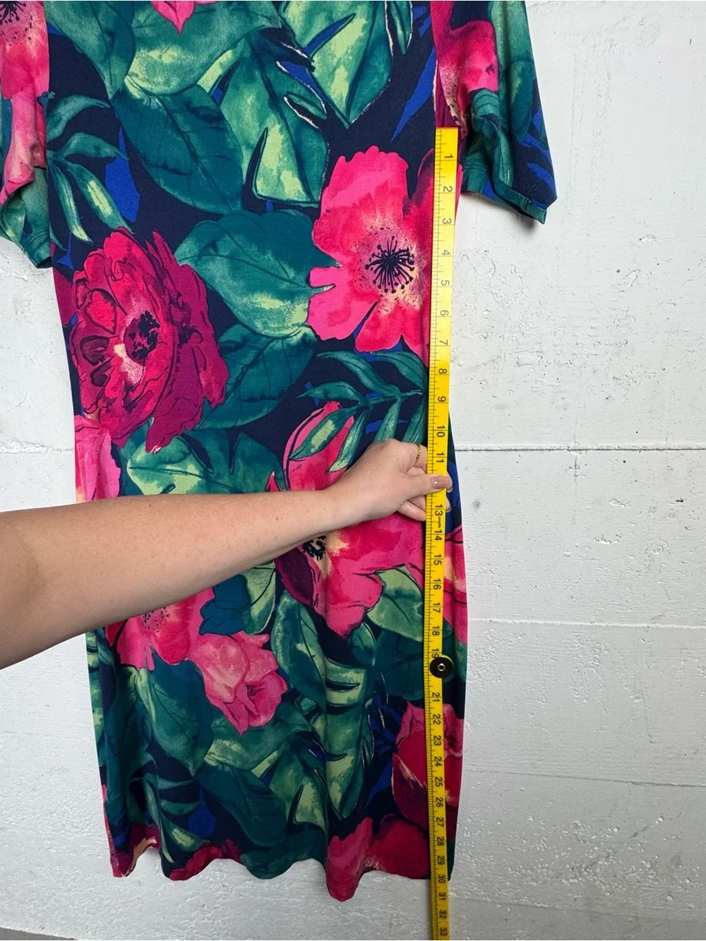 Tommy Bahama‎ Resortwear Floral Sheath Dress in Teal Pink Green